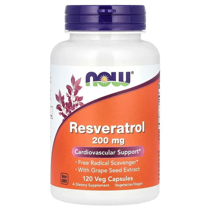 NOW Foods, Resveratrol Veg Capsules - Image 7