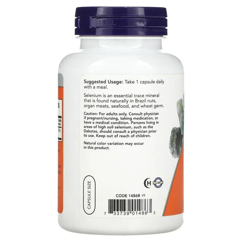 NOW Foods, Selenium, 200 mcg - Image 9