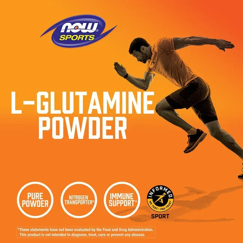 NOW Foods, Sports, L-Glutamine Powder - Image 15
