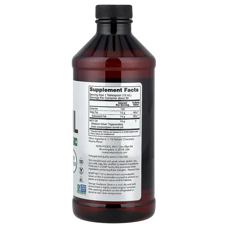 NOW Foods, Sports, MCT Oil - Image 2