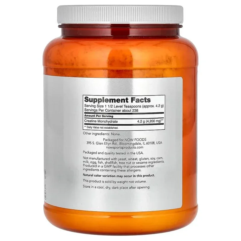 NOW Foods, Sports, Micronized Creatine Monohydrate - Image 7