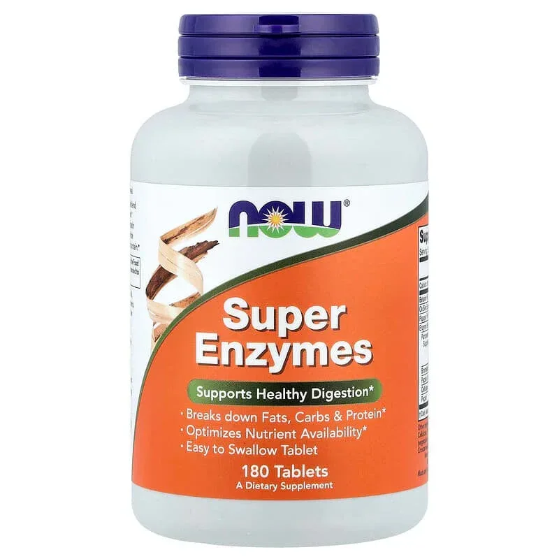 NOW Foods, Super Enzymes, Tablets - Image 7