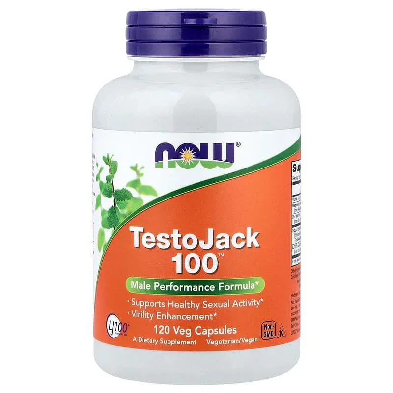 NOW Foods, TestoJack, Veg Capsules - Image 6