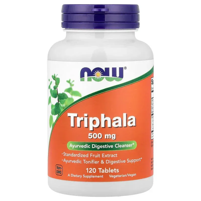 NOW Foods, Triphala, 120 Tablets
