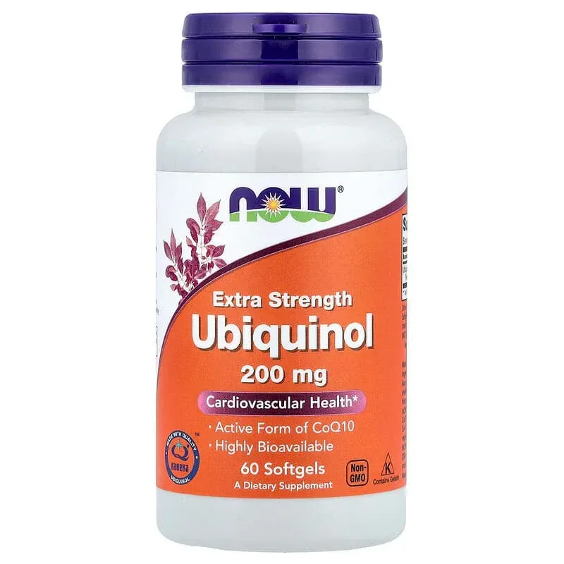NOW Foods, Ubiquinol, 100 mg & 200 mg - Image 11