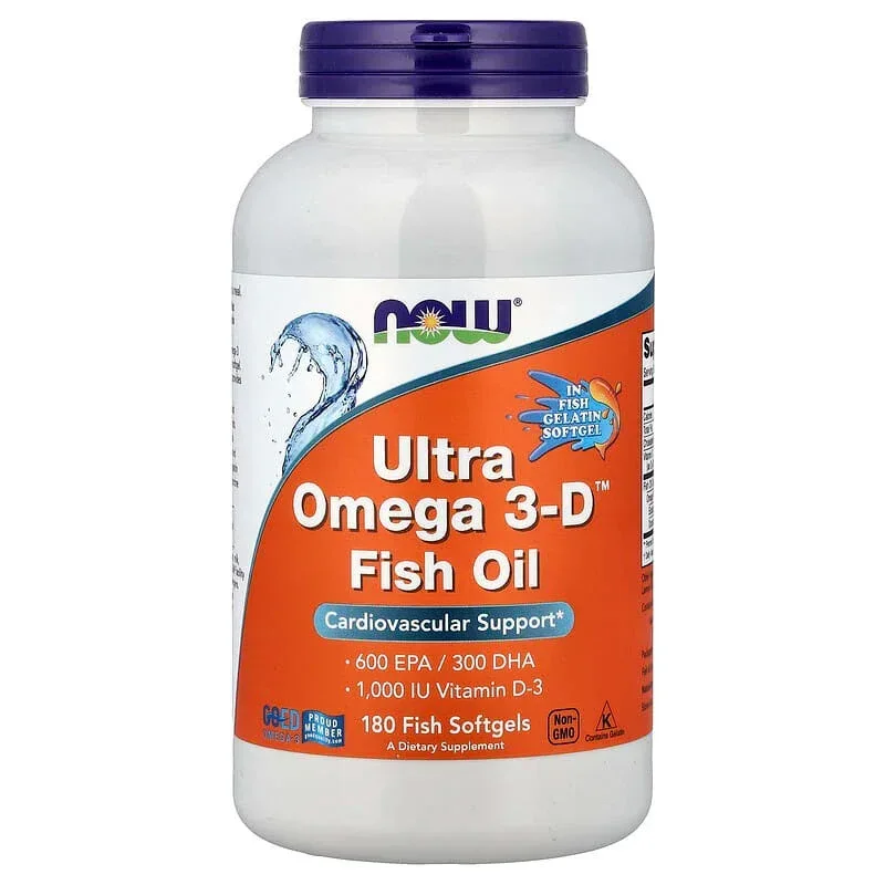 NOW Foods, Ultra Omega 3-D™ Fish Oil - Image 6