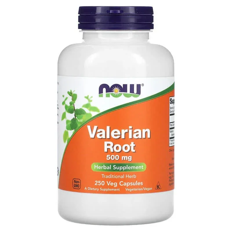 NOW Foods, Valerian Root, 500 mg, Veg Capsules - Image 7