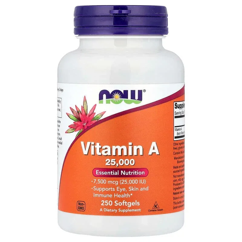 NOW Foods, Vitamin A, 3,000 mcg (10,000 IU), 100 Softgels - Image 10