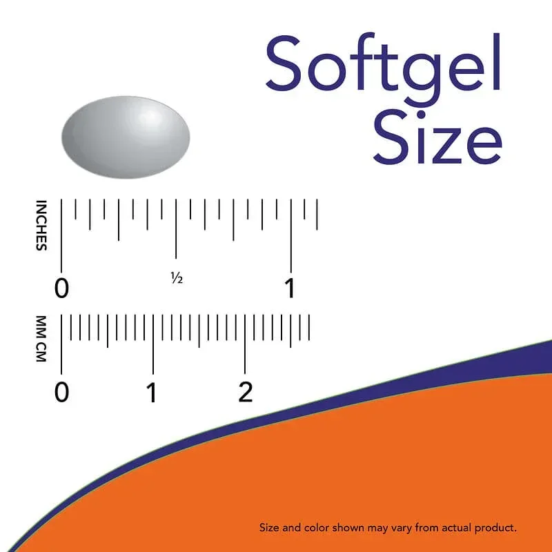 NOW Foods, Zinc Glycinate, 120 Softgels - Image 4