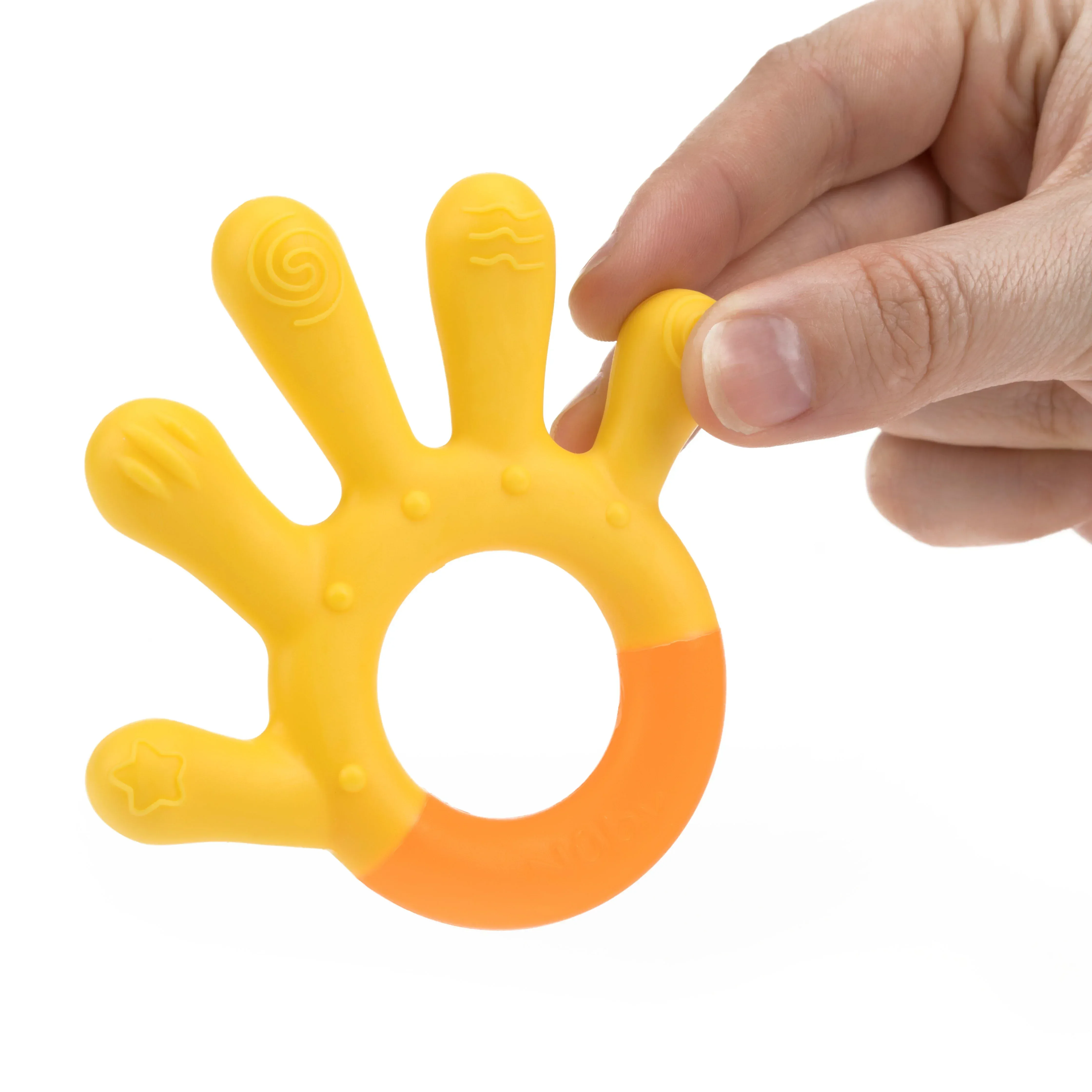 Nuby 3-Step Soothing Teether Set for Infants, Green/Blue/Yellow Unisex Baby Teethers, 3 Count - Image 12