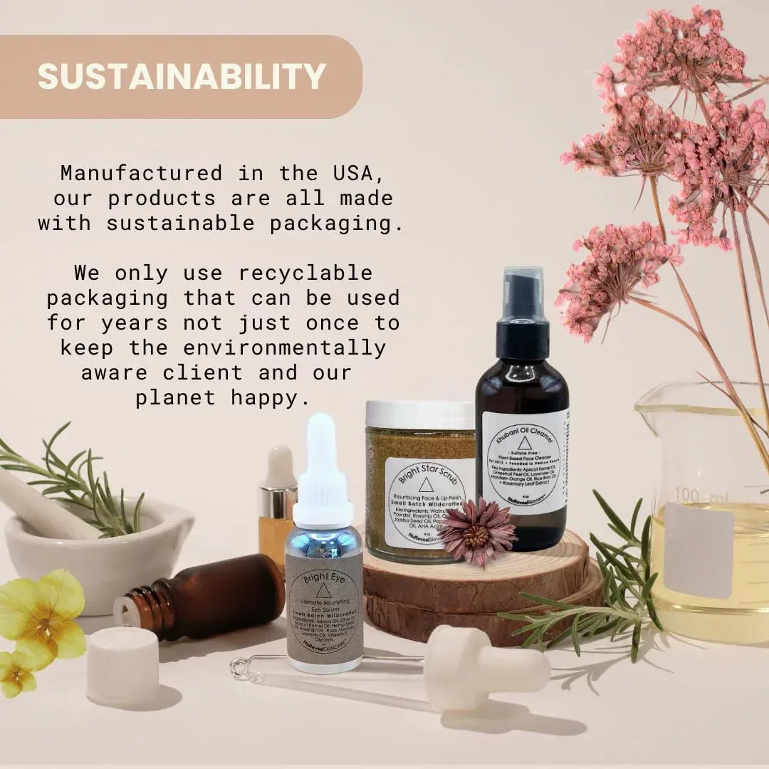BRIGHT STAR SCRUB Resurfacing Face & Lip Polish with AHA Acids, Exfoliating & Brightening Scrub - Image 6