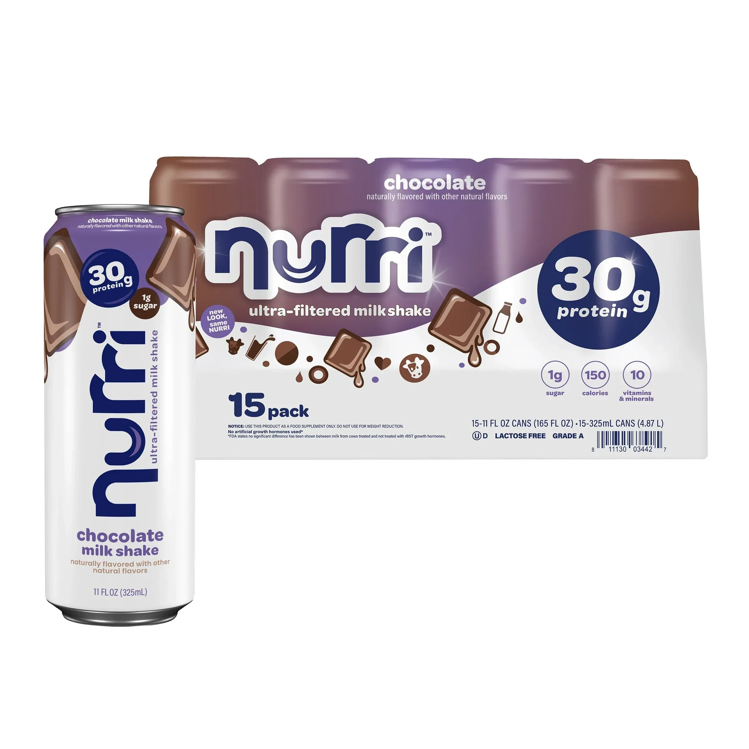 Nurri 30g Protein Shake, 11 fl oz, 15-pack - Image 4