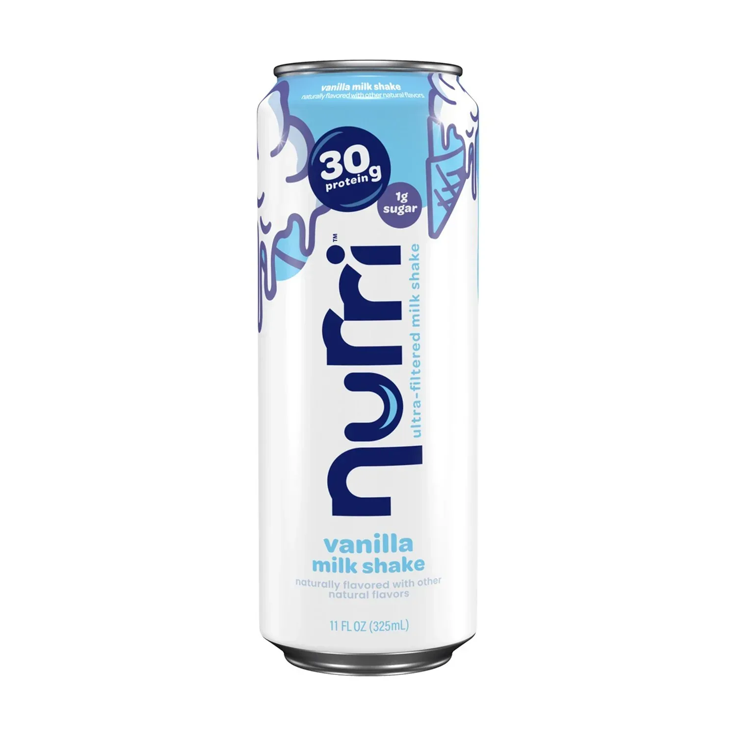 Nurri 30g Protein Vanilla Milk Shake 11 fl. oz., 12 pk. - Image 3