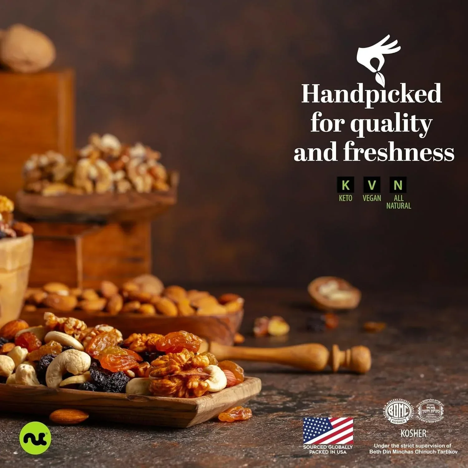 Nut Cravings Raw Walnuts Halves & Pieces, Unsalted, Shelled - Image 9