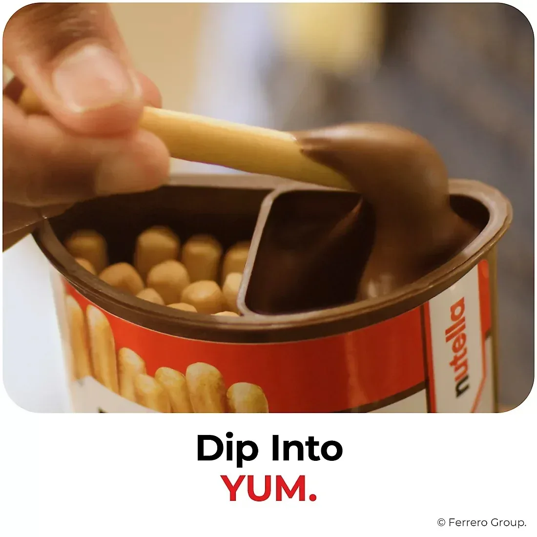 Nutella & Go! Hazelnut Spread with Breadsticks, On-the-Go Snack Cups, Snack Packs, 16 ct./1.8 oz. - Image 5
