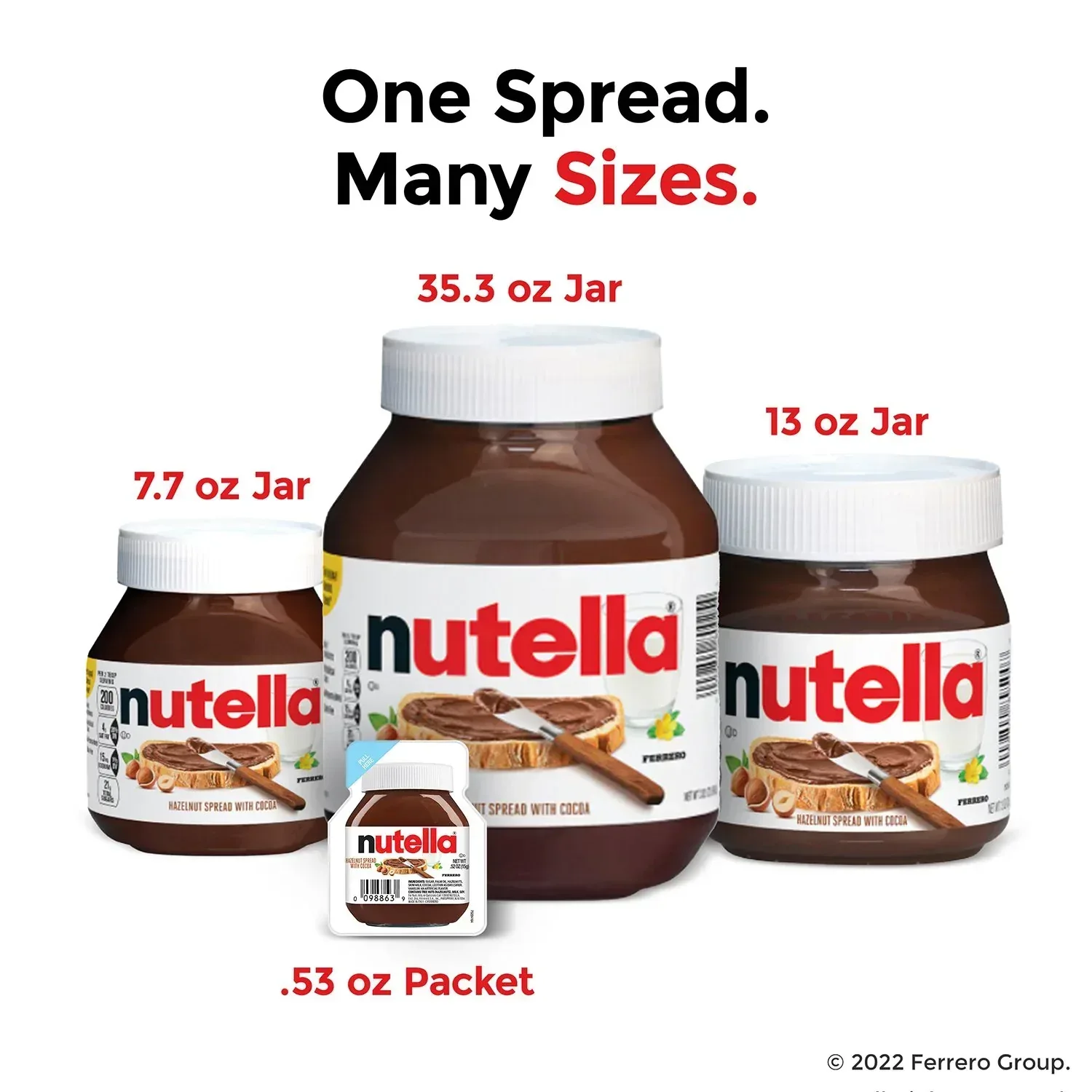 Nutella Hazelnut Spread with Cocoa, 26.5 oz., 2 pk. - Image 8