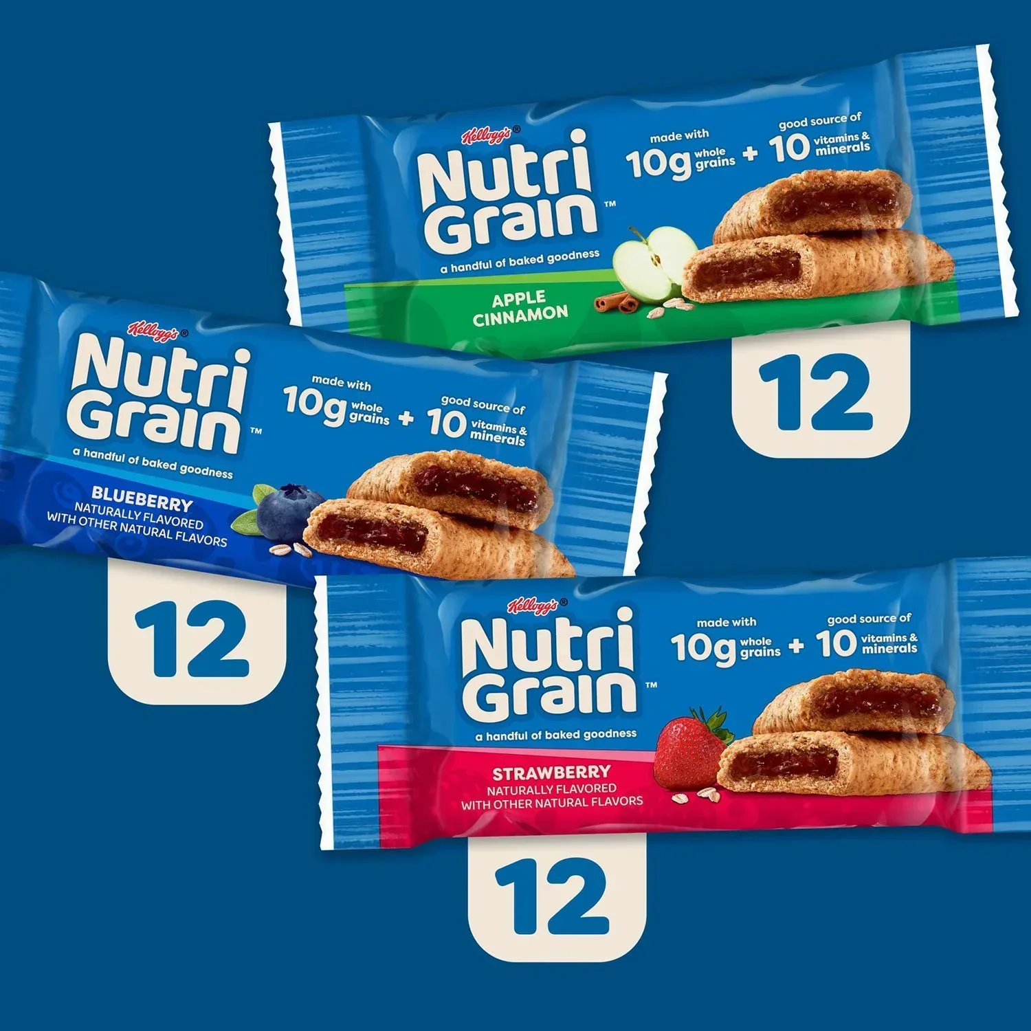 Nutri-Grain Bars Variety Pack, 1.3 oz., 36 pk. - Image 4