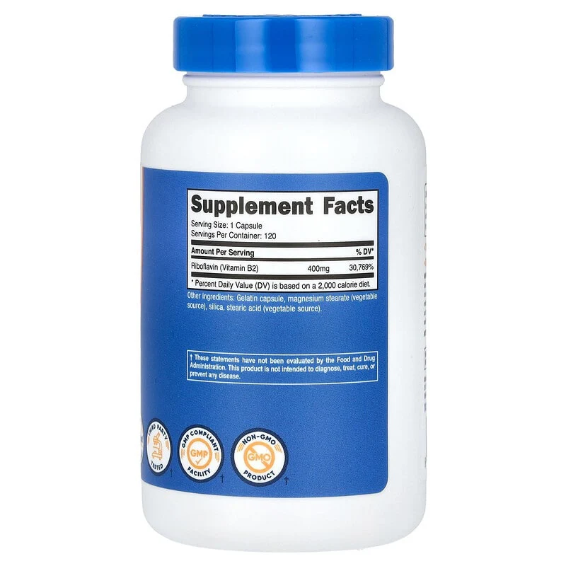 Nutricost, Vitamin B2 - Image 8