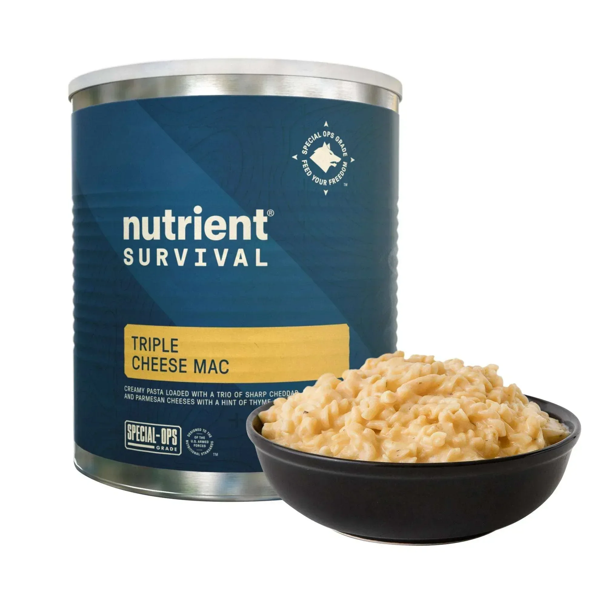 Nutrient Survival Freeze Dried Emergency Food Supply 6-count (122 Total Servings) - Image 3