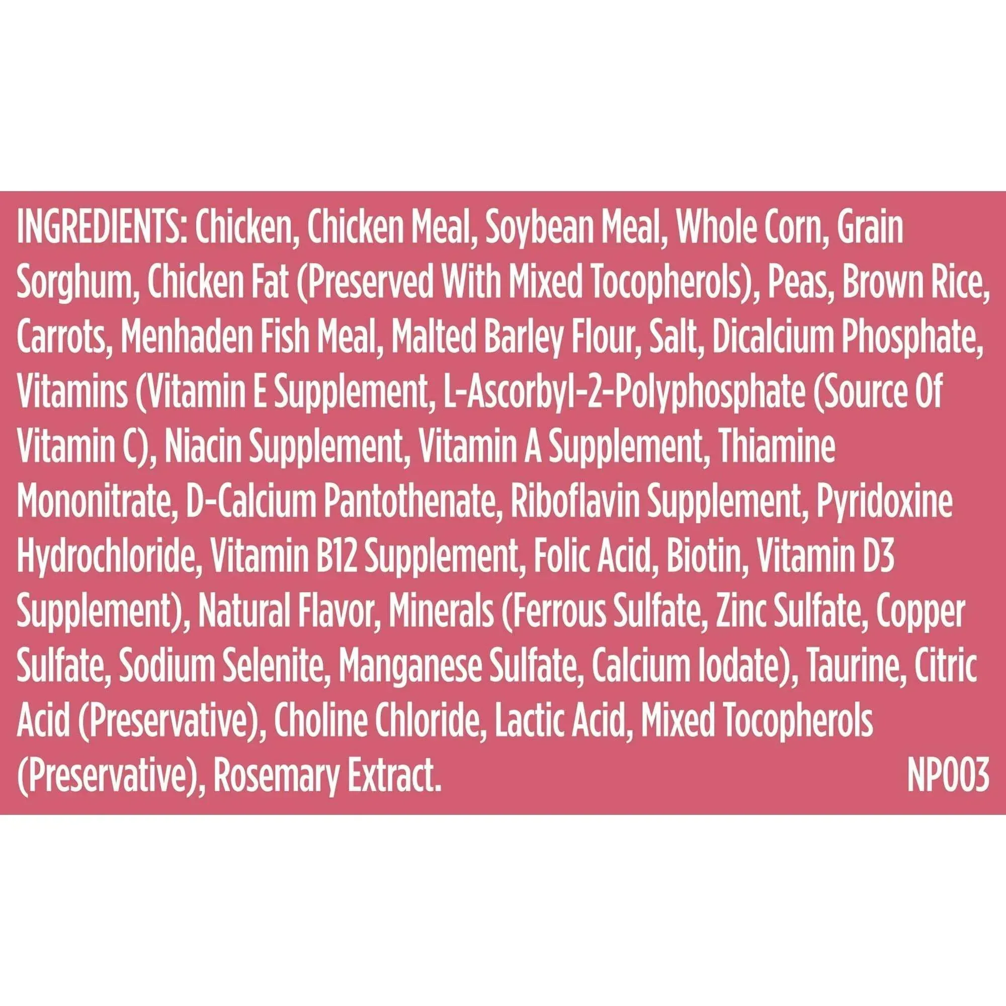 Nutrish Small Breed Real Chicken & Veggies Recipe Whole Health Blend Dry Dog Food - Image 9