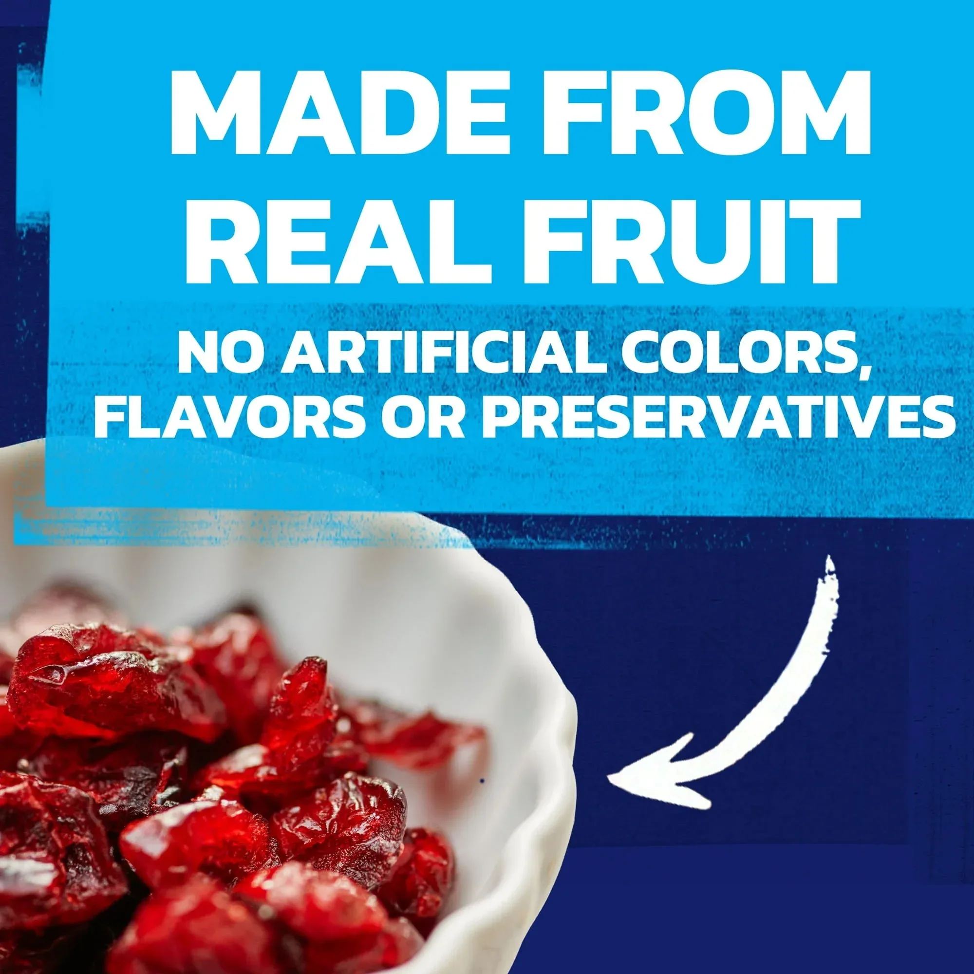 Ocean Spray® Craisins®, 50% Less Sugar Dried Cranberries, Dried Fruit, 10 oz Pouch - Image 5