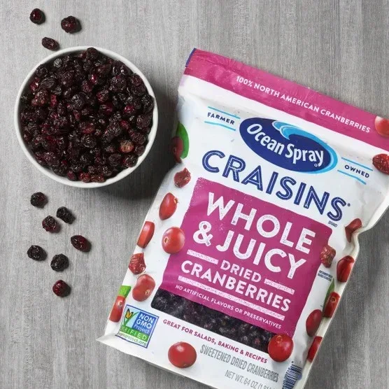 Ocean Spray Craisins, Whole Dried Cranberries, 64 oz - Image 5