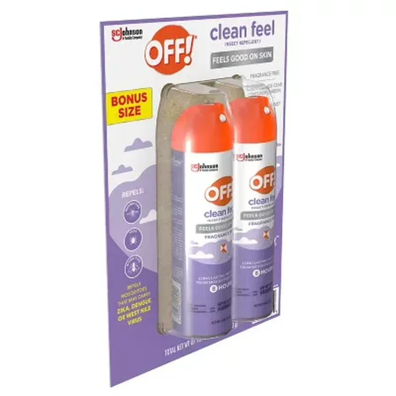 OFF! Clean Feel 2 X 9-Oz. Aero - Image 4