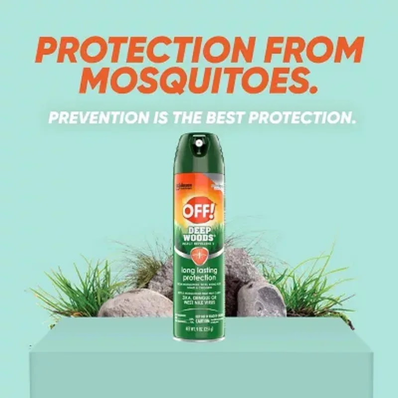 OFF! Deep Woods Insect Repellent, 9 Oz, Pack of 3 - Image 3