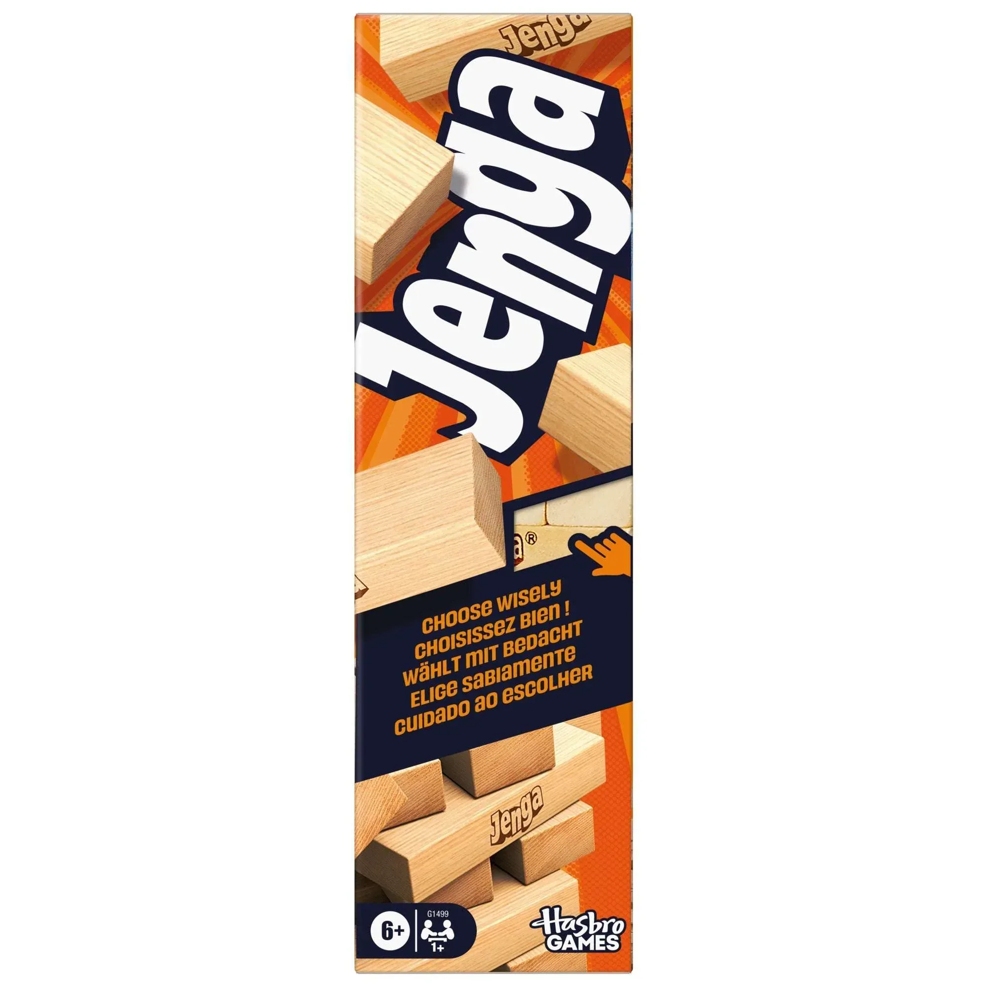 Official Hasbro Games Jenga Game with Digital Die, Wood Block Party Game, Family Games, Holiday Gifts for Kids, 6 and Up - Image 10