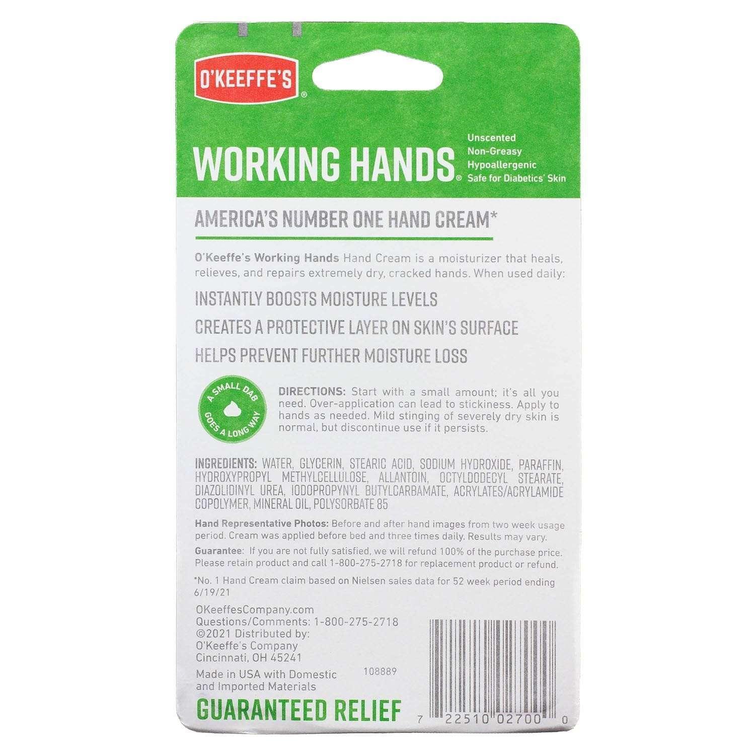 O'Keeffe's Working Hands, 2.7 oz., 3 pk. - Image 5