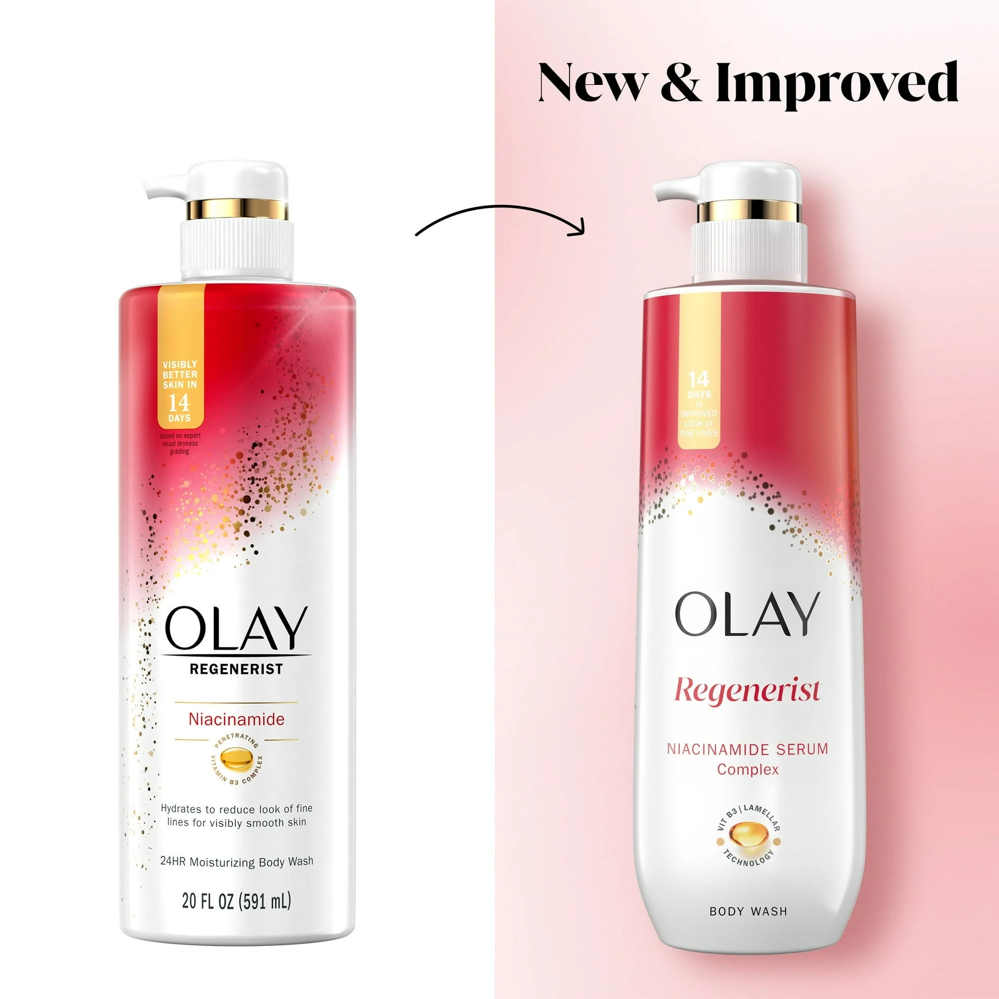 Olay Age Defying Body Wash for Women, Niacinamide, 20 fl Oz - Image 7