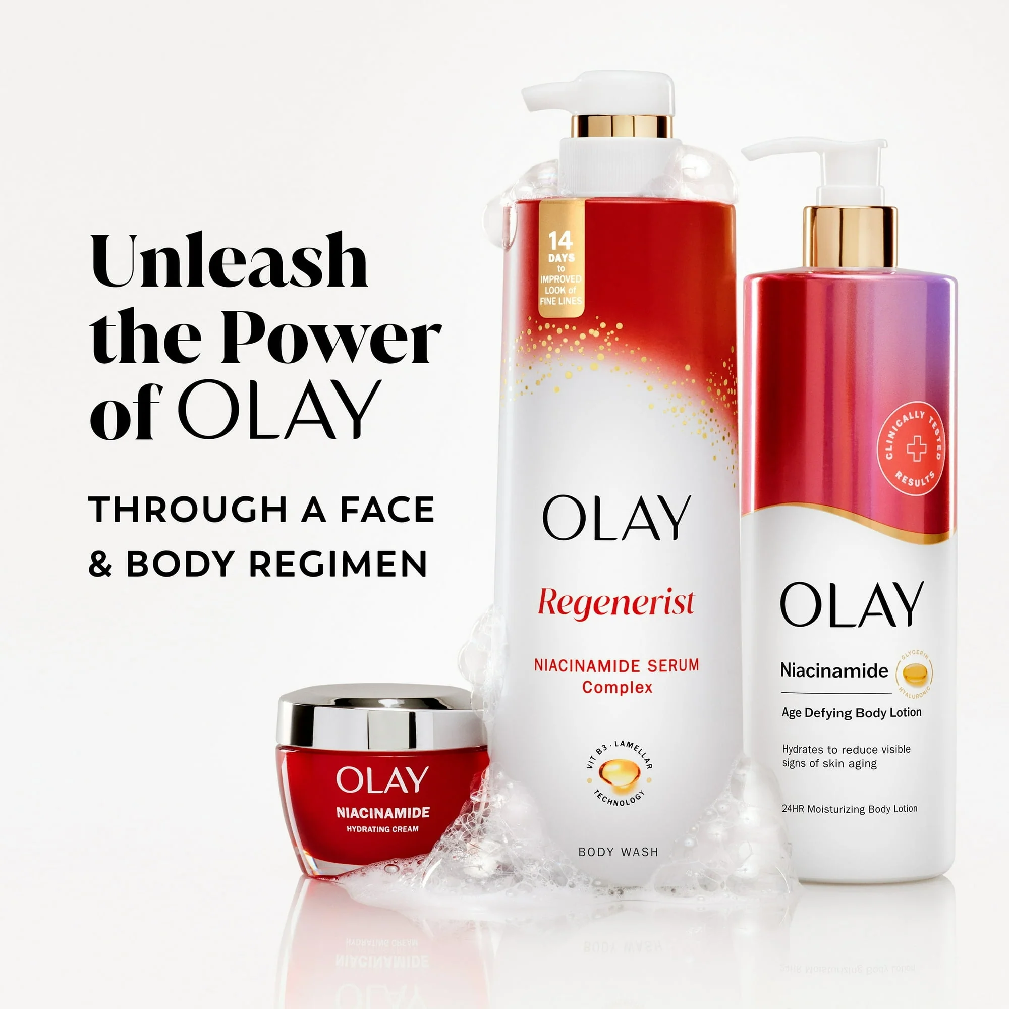 Olay Age Defying Body Wash for Women, Niacinamide, 20 fl Oz - Image 8