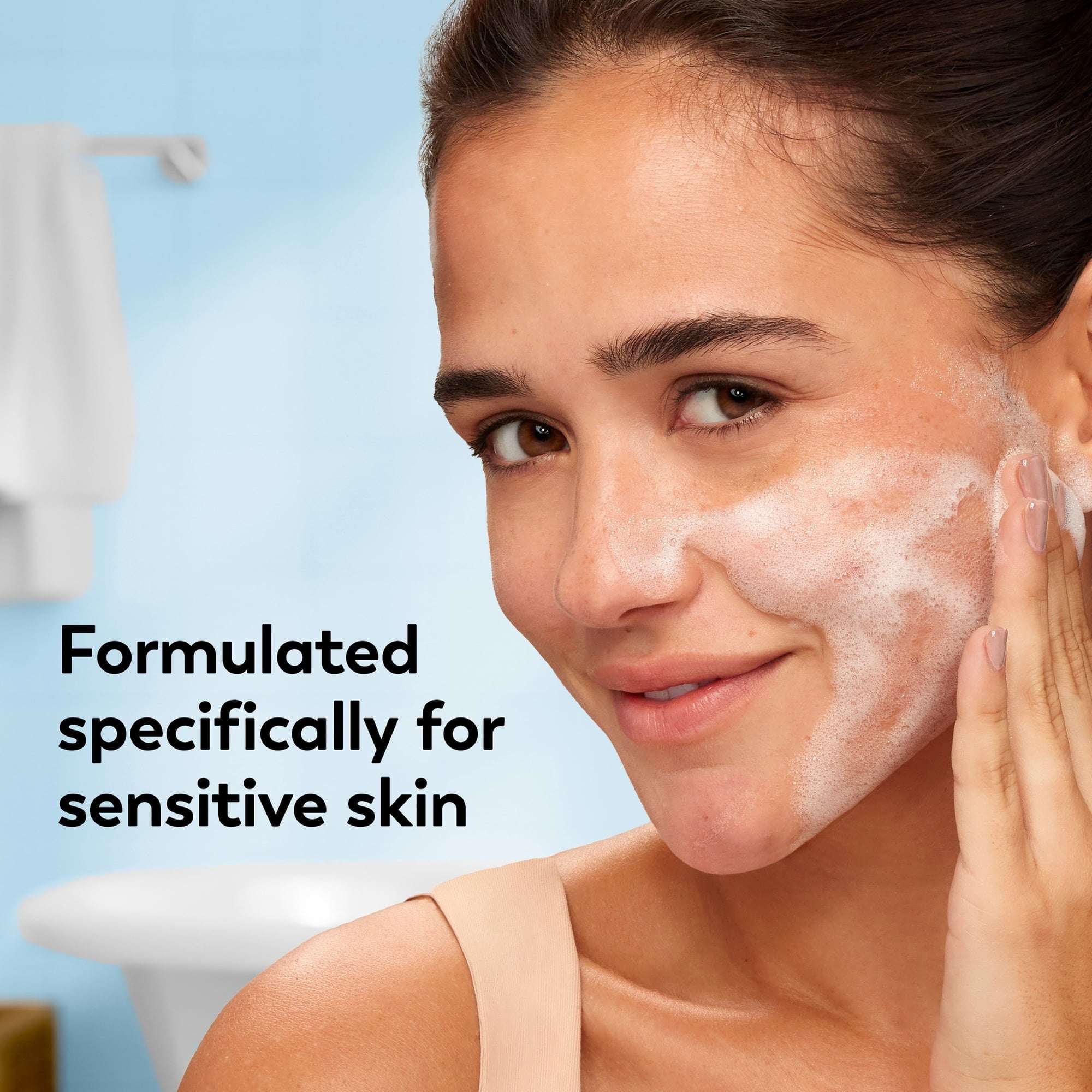 Olay Cleanse Gentle Foaming Face Cleanser, All Skin Types 6.7 fl oz - Image 5