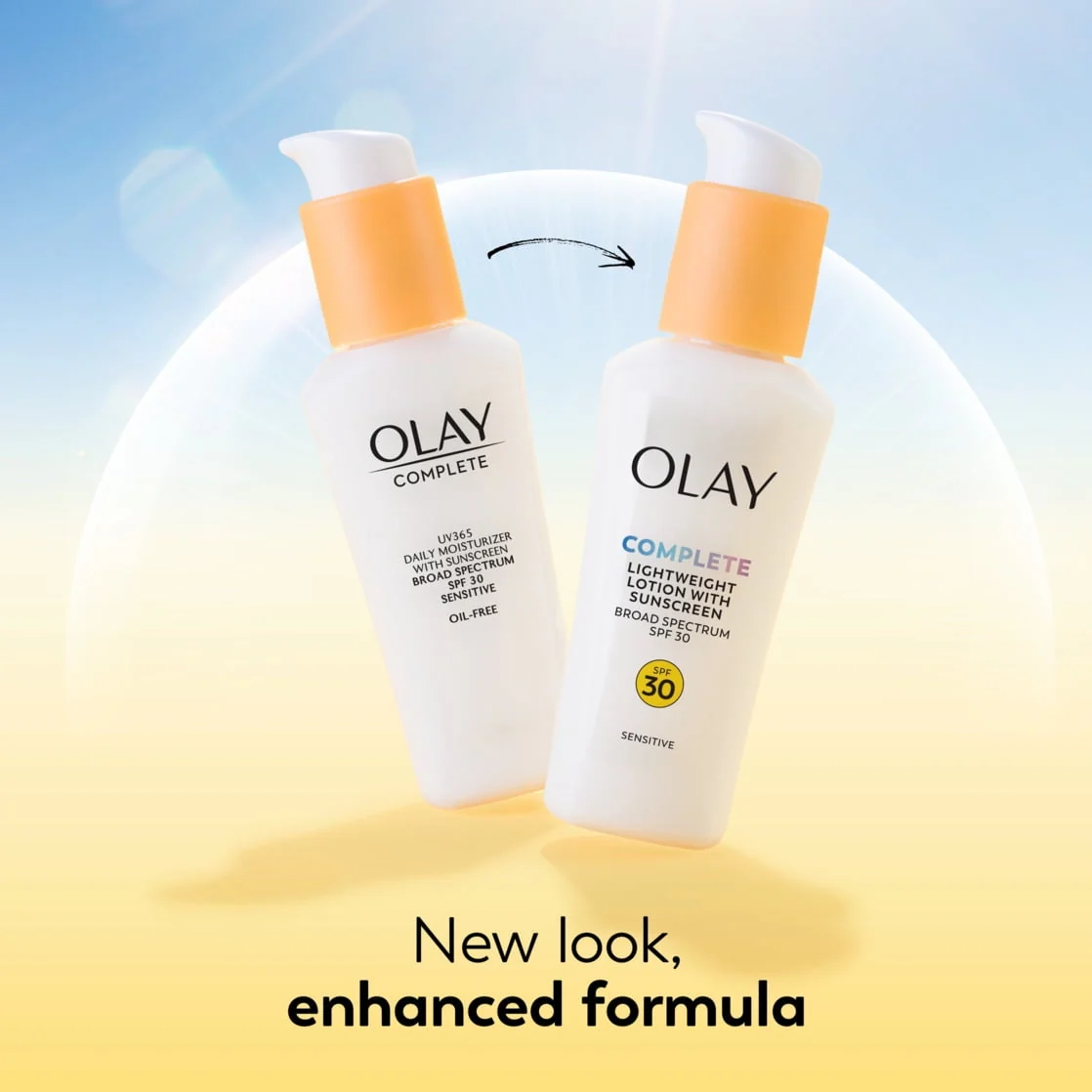 Olay Complete Daily Facial Moisturizer for Sensitive Skin, SPF 30, 2.5 oz - Image 2