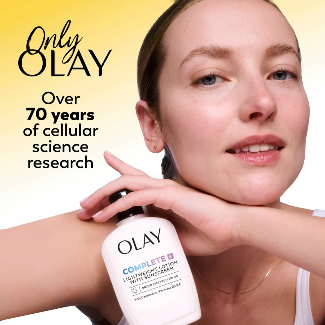 Olay Complete Daily Facial Moisturizer for Sensitive Skin, SPF 30, 2.5 oz - Image 9