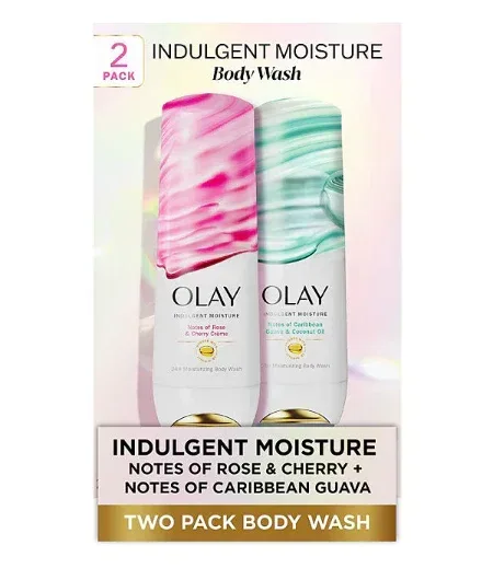 Olay Indulgent Moisture Body Wash with Vitamin B3, 20 oz., 2 pk. - Image 3