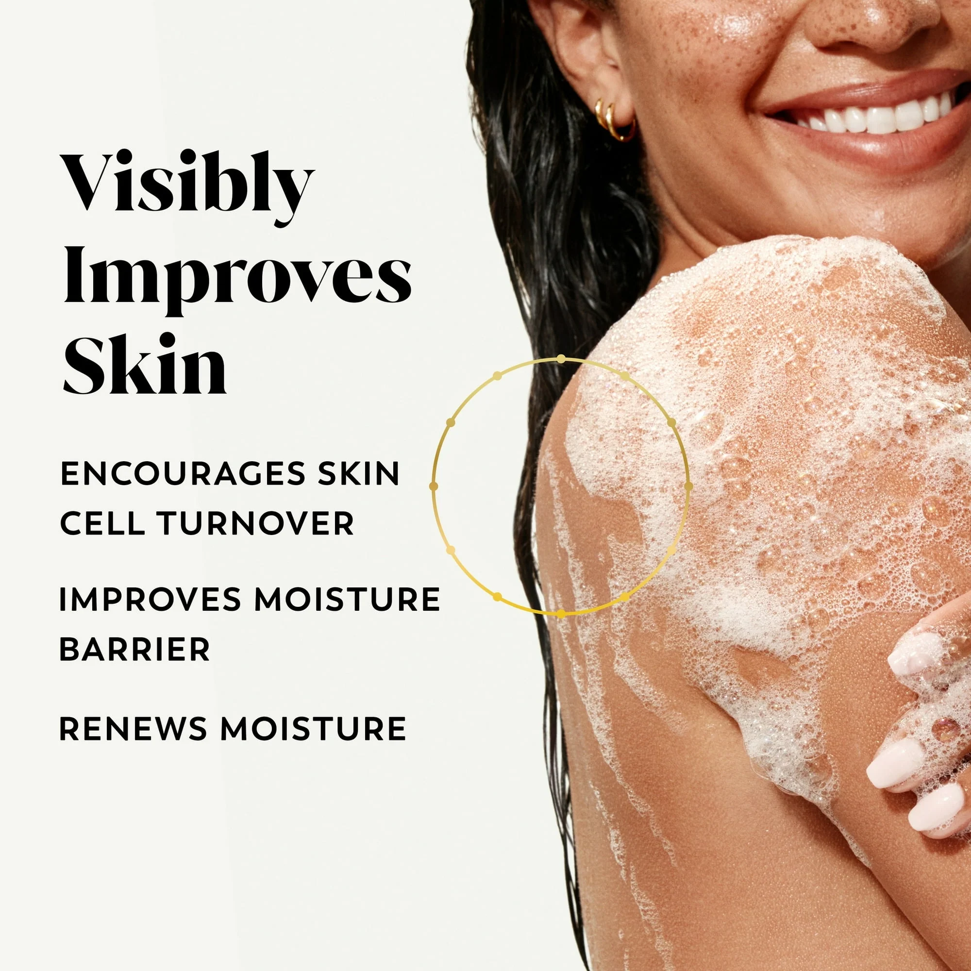 Olay Intensely Hydrating Body Wash with Hyaluronic Serum Complex, 28 oz - Image 2
