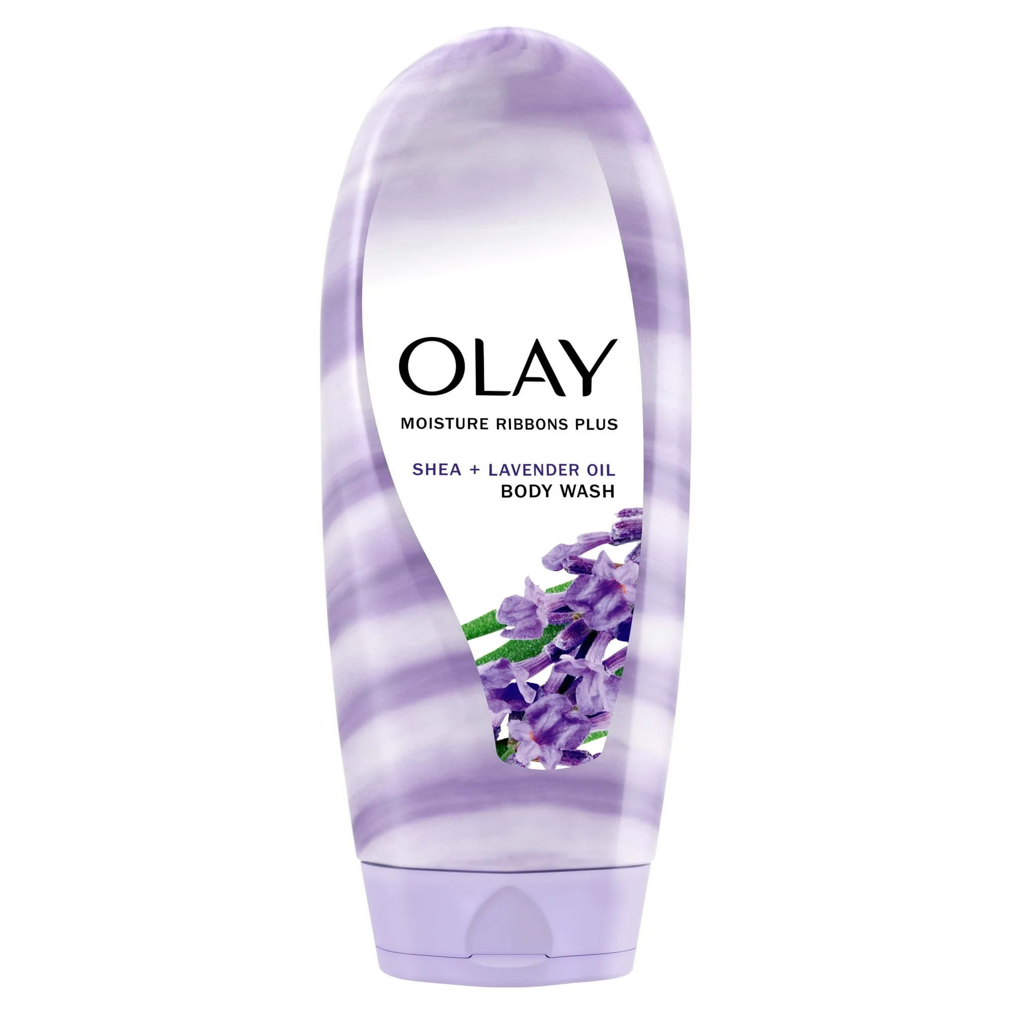 Olay Moisture Ribbons Women's body Wash, Shea + Lavender Oil, 18 fl oz - Image 7