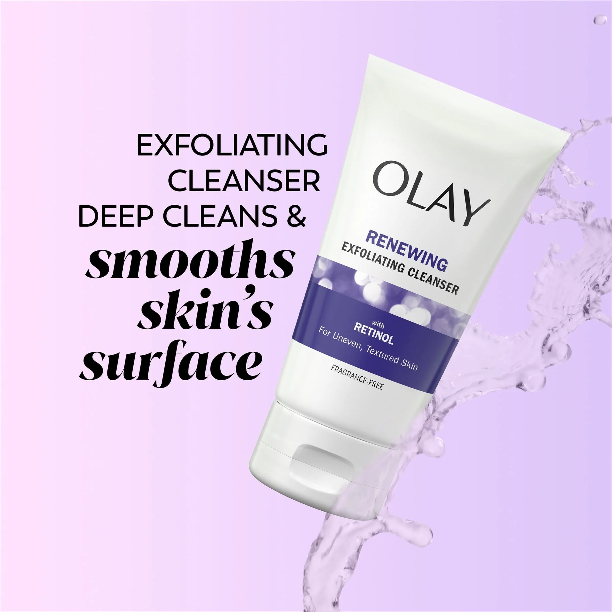 Olay Skin Care Beauty Retinol Duo Pack, Face Moisturizer & Face Wash, Smoothing and Anti-Aging, 1.7 oz - Image 5