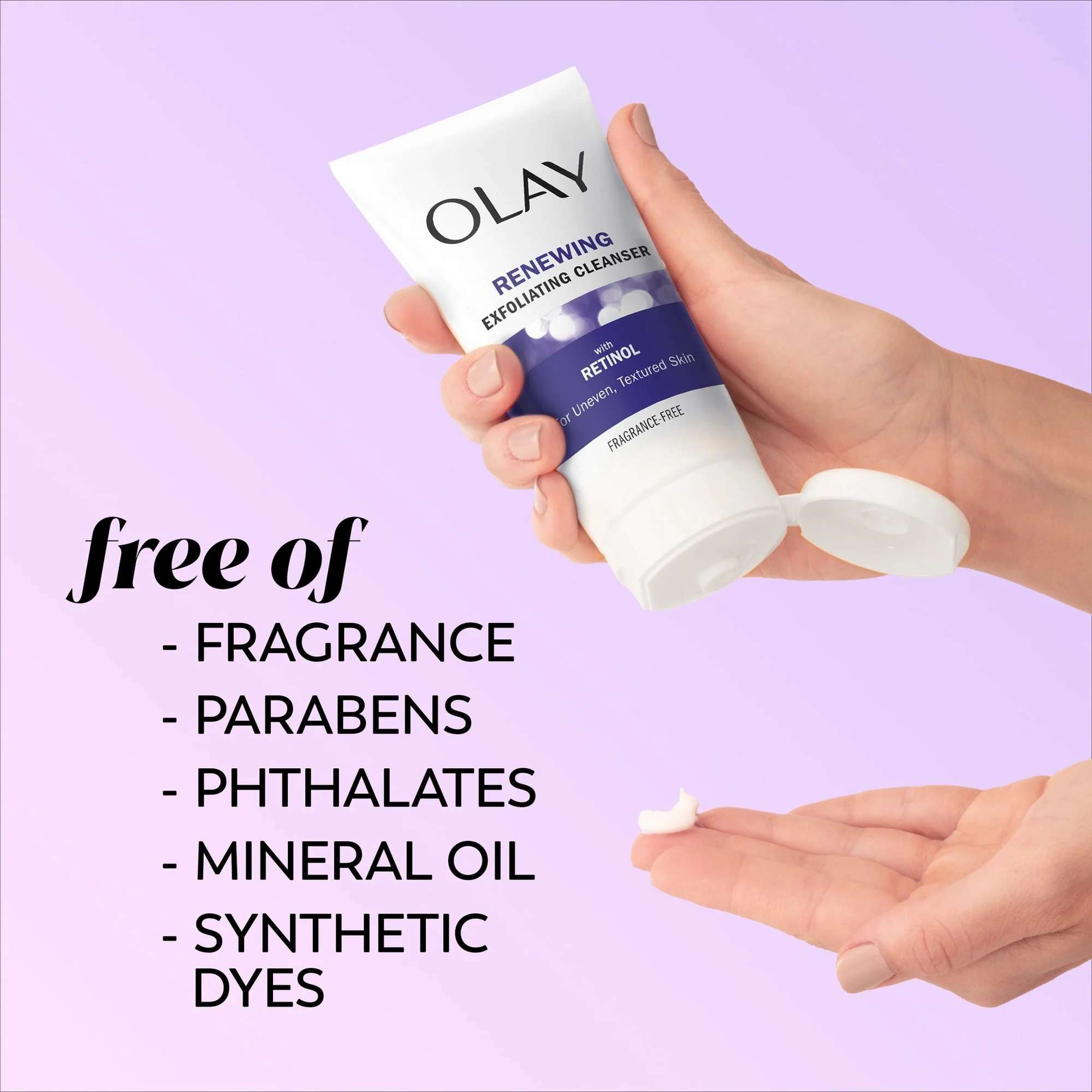 Olay Skin Care Beauty Retinol Duo Pack, Face Moisturizer & Face Wash, Smoothing and Anti-Aging, 1.7 oz - Image 7
