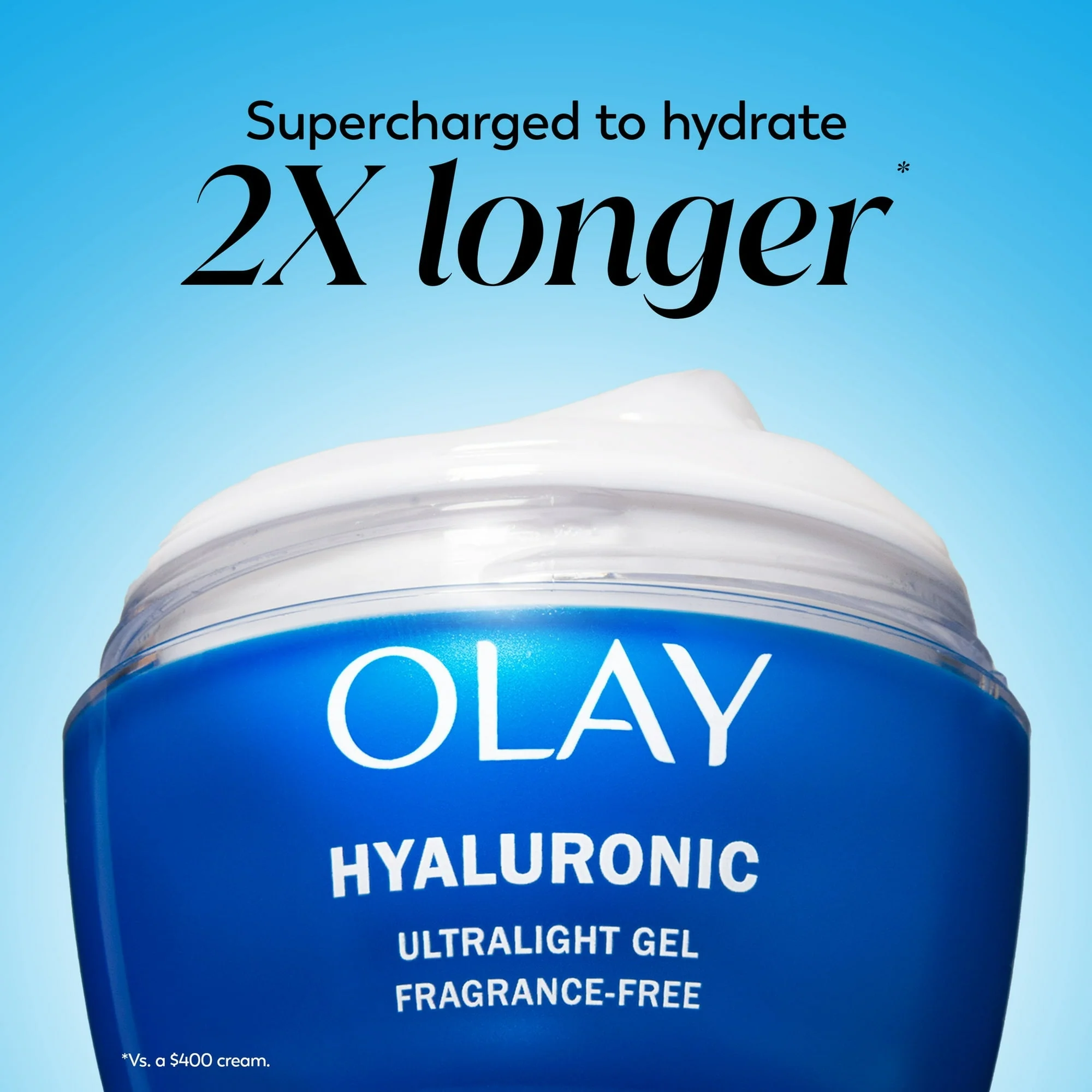 Olay Skin Care Regenerist Hyaluronic Acid + Peptide 24 Gel All Facial Moisturizer, 1.7 oz - Image 4