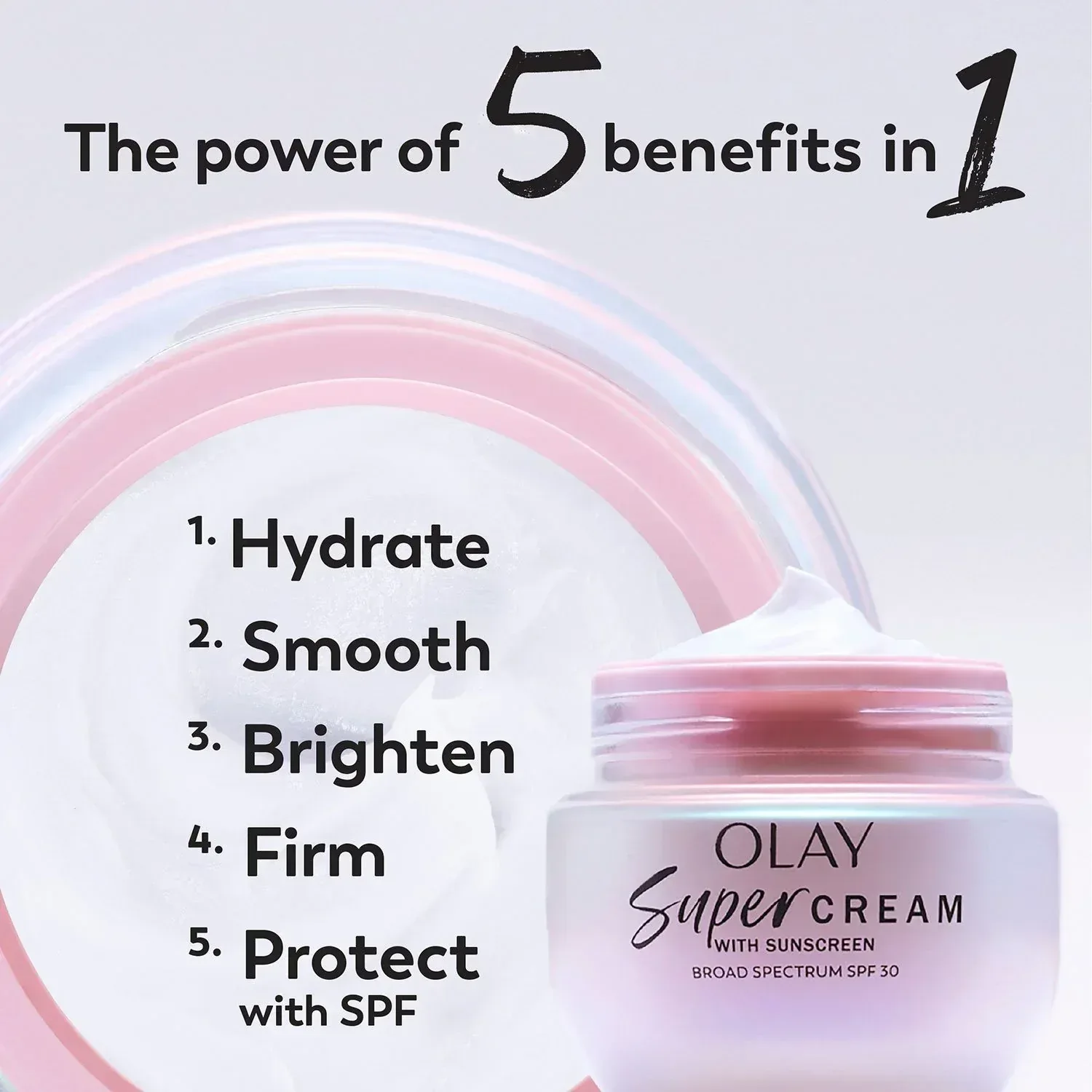 Olay Super Cream with Sunscreen, SPF 30, 1.7 oz., 2 pk. - Image 4