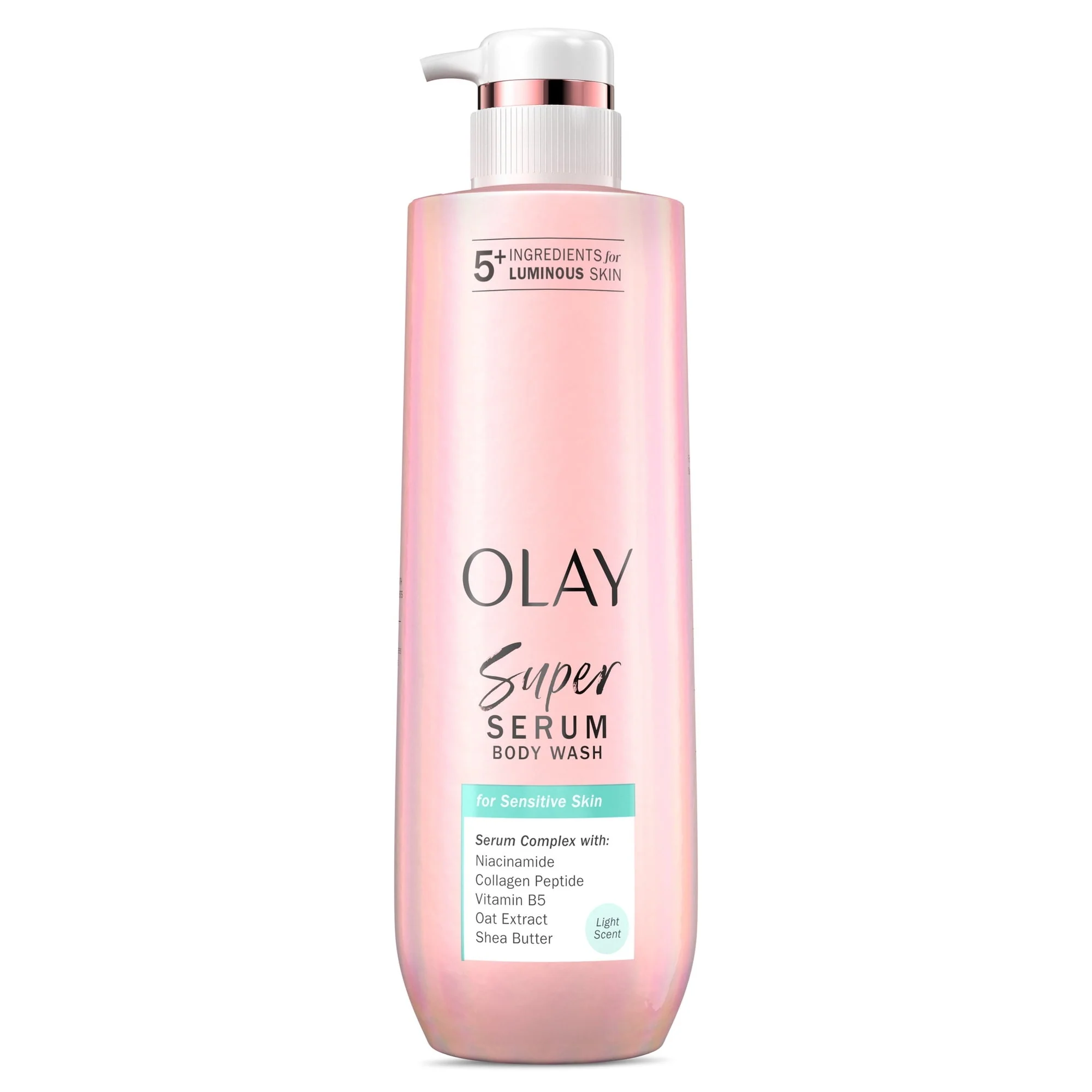 Olay Super Serum Body Wash for Extra Dry Skin, 20 fl oz, Serum Complex for Luminous Skin - Image 13
