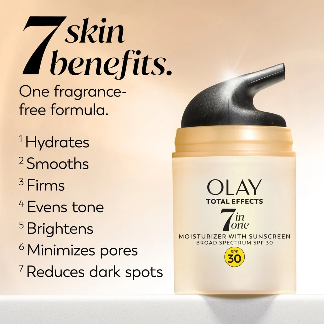 Olay Total Effects Face Moisturizer SPF 30, 1.7 fl oz - Image 6
