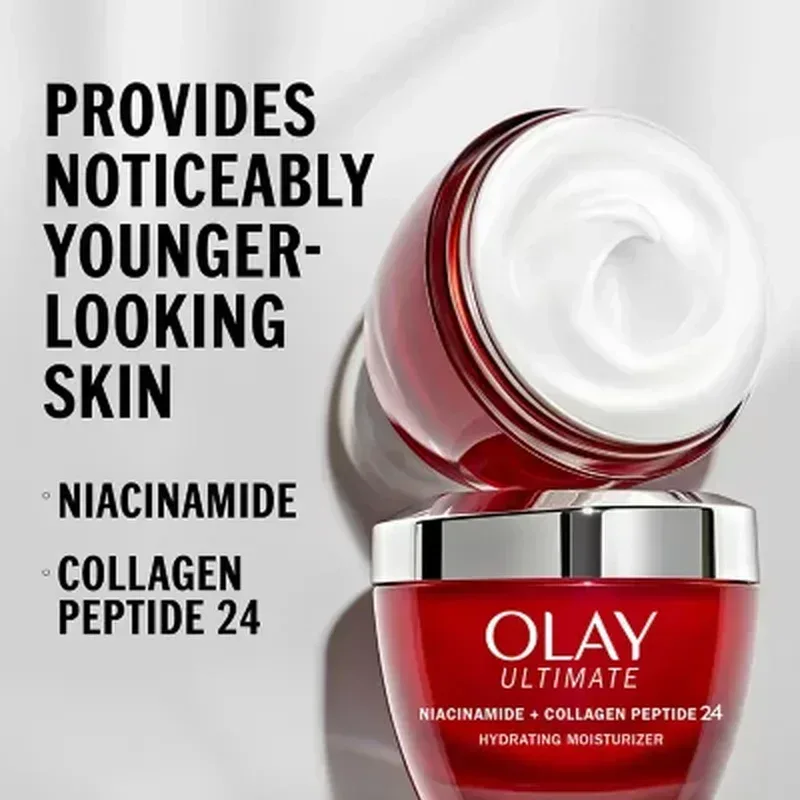 Olay Ultimate Niacinamide + Collagen Peptide 24 Hydrating Moisturizer (1.7 Oz., 2 Pk.) - Image 2