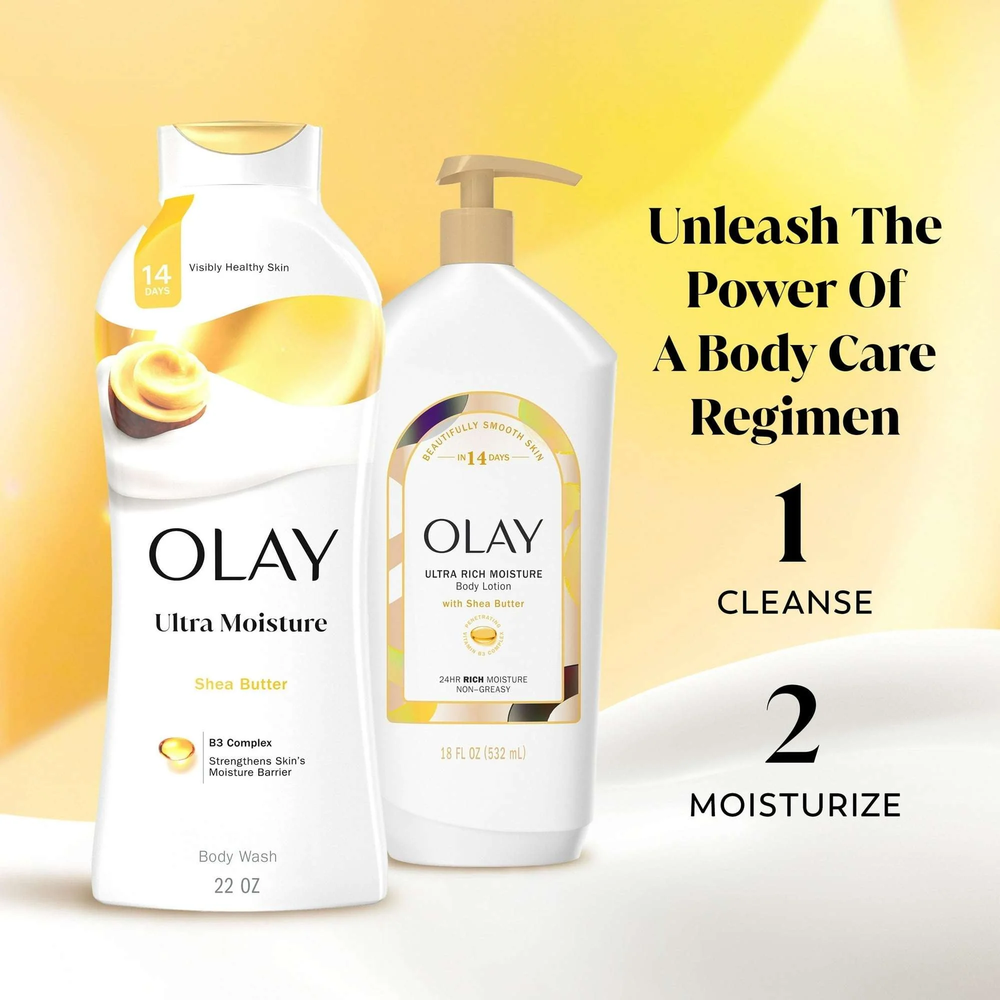 Olay Ultra Moisture Body Wash with Shea Butter, 22 fl oz - Image 8