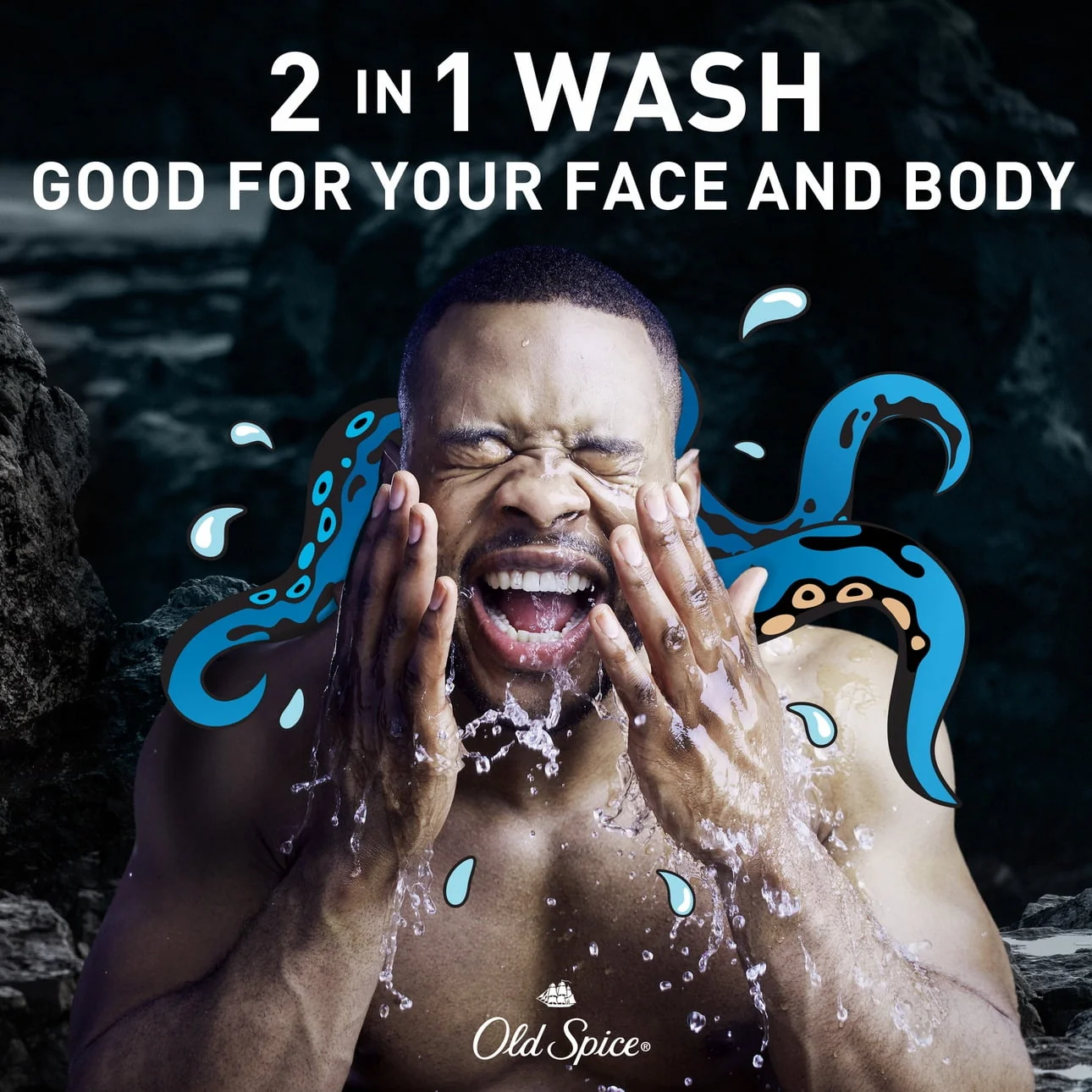 Old Spice Body Wash for Men, Krakengard 2 in 1 with Lasting Scent, 33.4oz - Image 7