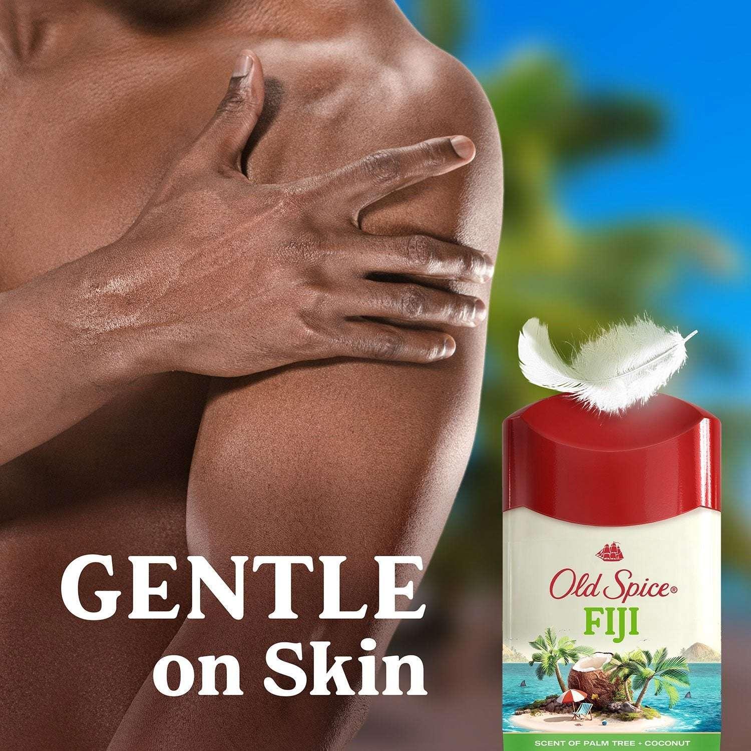 Old Spice Fiji Antiperspirant Deodorant, Palm Tree + Coconut, 2.6 oz., 4 pk. - Image 8