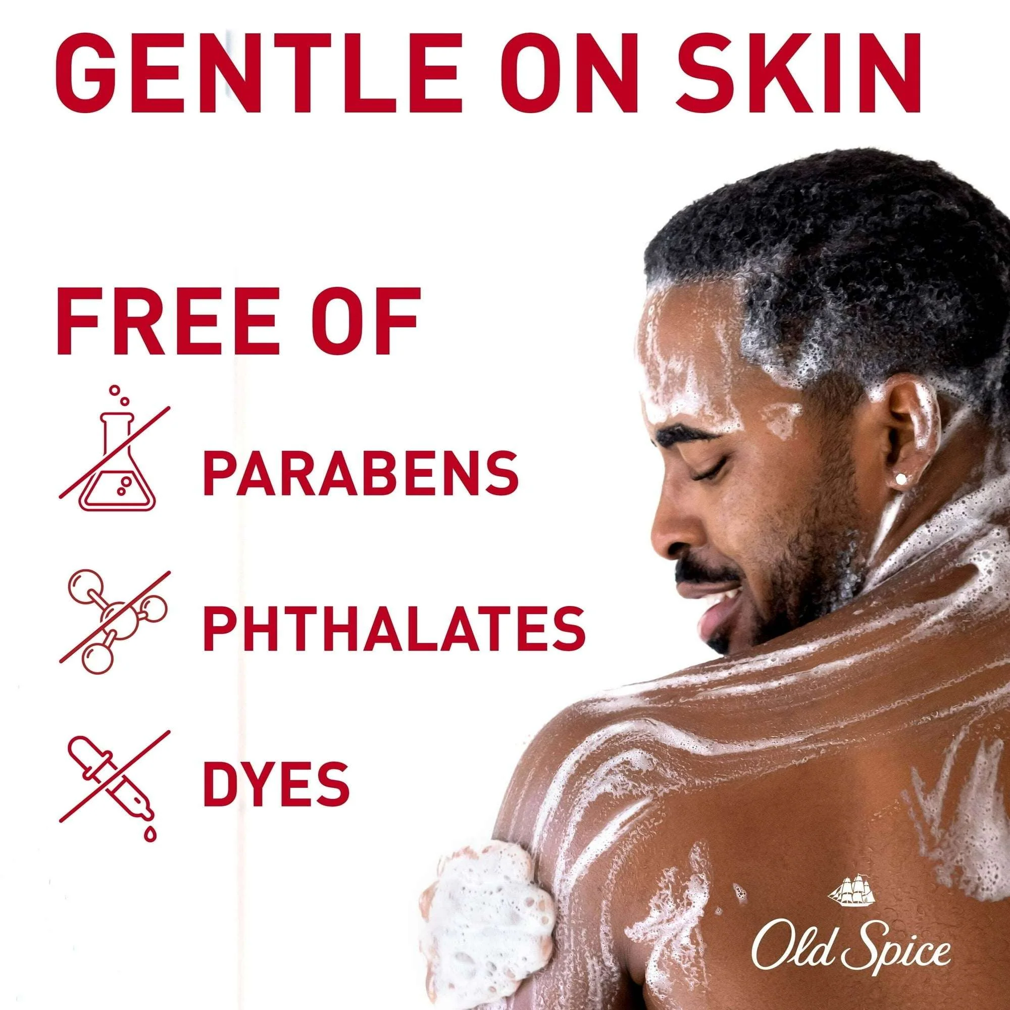 Old Spice Super Hydration Body Wash for Men, Gentleman's Blend, Vanilla + Shea, 20 fl oz - Image 4