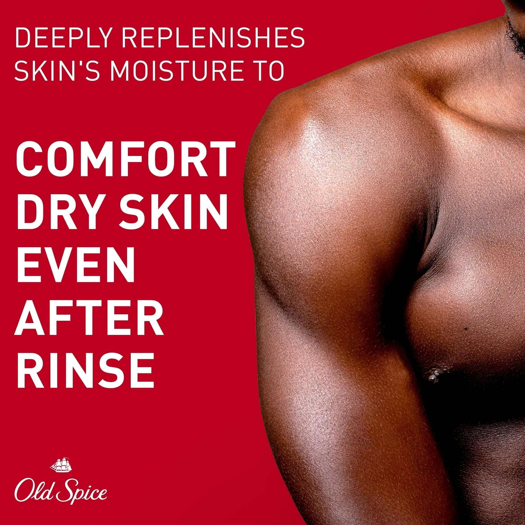 Old Spice Super Hydration Body Wash for Men, Gentleman's Blend, Vanilla + Shea, 20 fl oz - Image 5